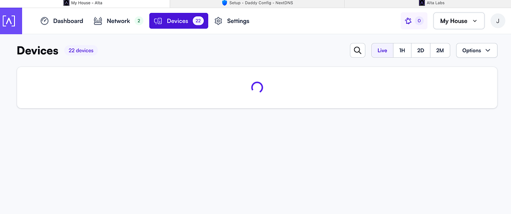 Manage.alta.inc issue? - Access Points - Alta Labs