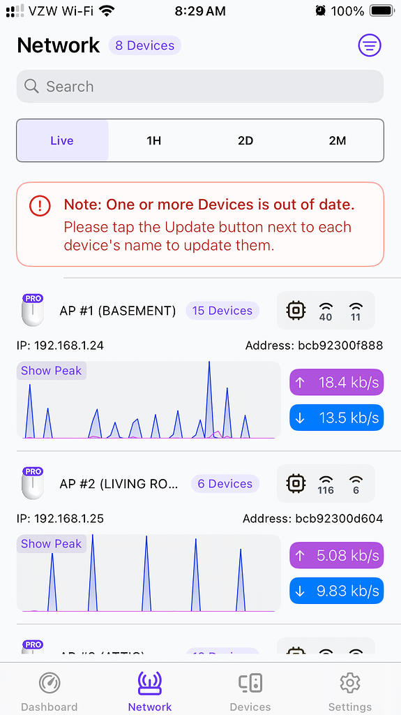 iOS - Update Available - No Updates Currently - Mobile - Alta Labs