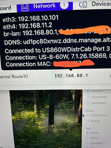 Eth4 with 192 168.11 2