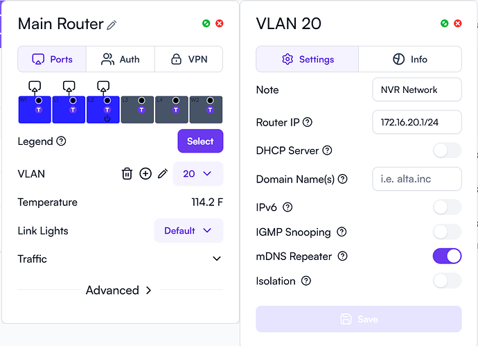 Vlan Configs 2